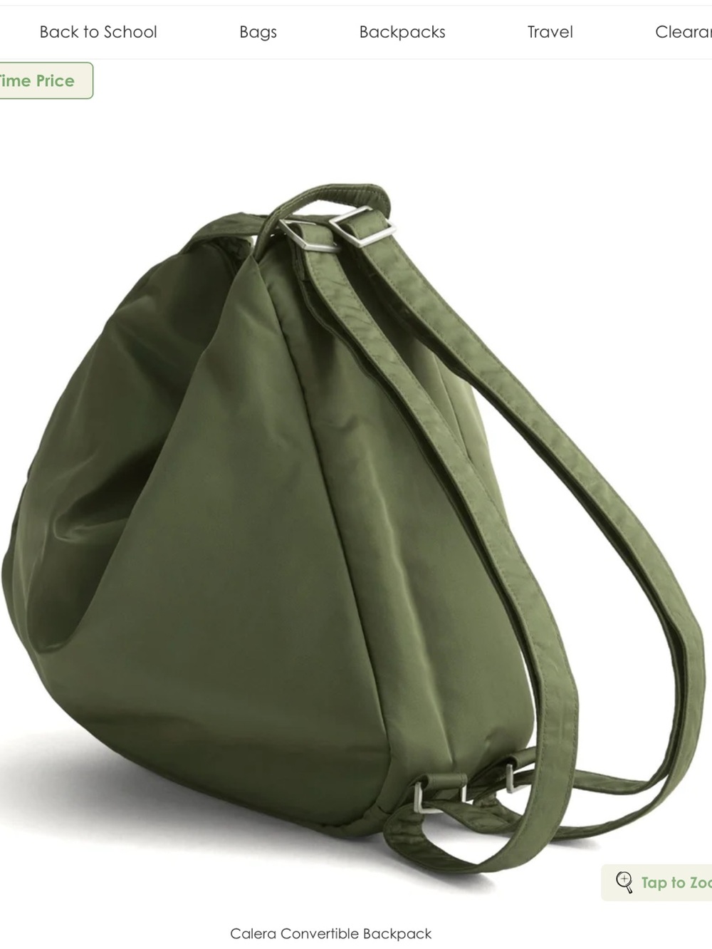 Calera Convertible Backpack - Picture 6 of 13
